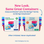 Bentgo Easyboxes 4-Compartment Snack Containers 8-Piece Set